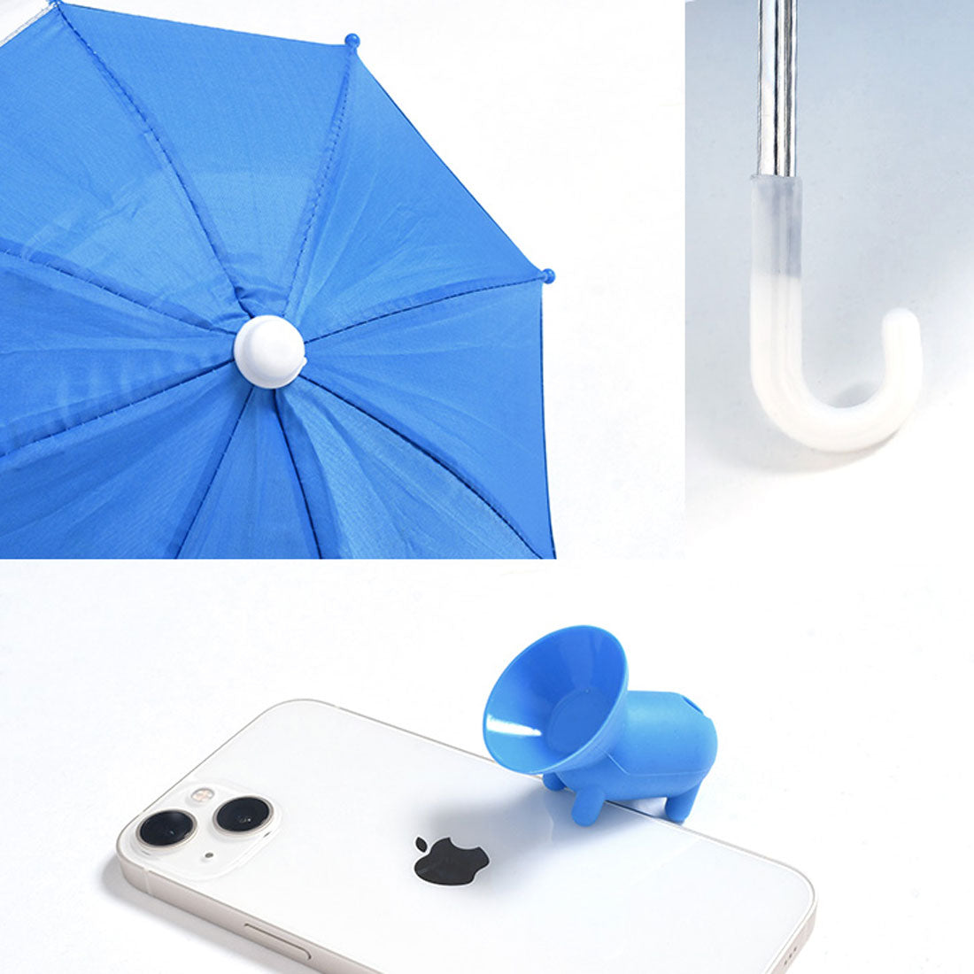 リアルスタイル REAL STYLE 傘 スマホホルダー 雨傘 日傘 日よけ スタンド 携帯 ストラップ iphone 反射防止 日差し対策 ゴルフ アウトドア 釣り 旅行 推し