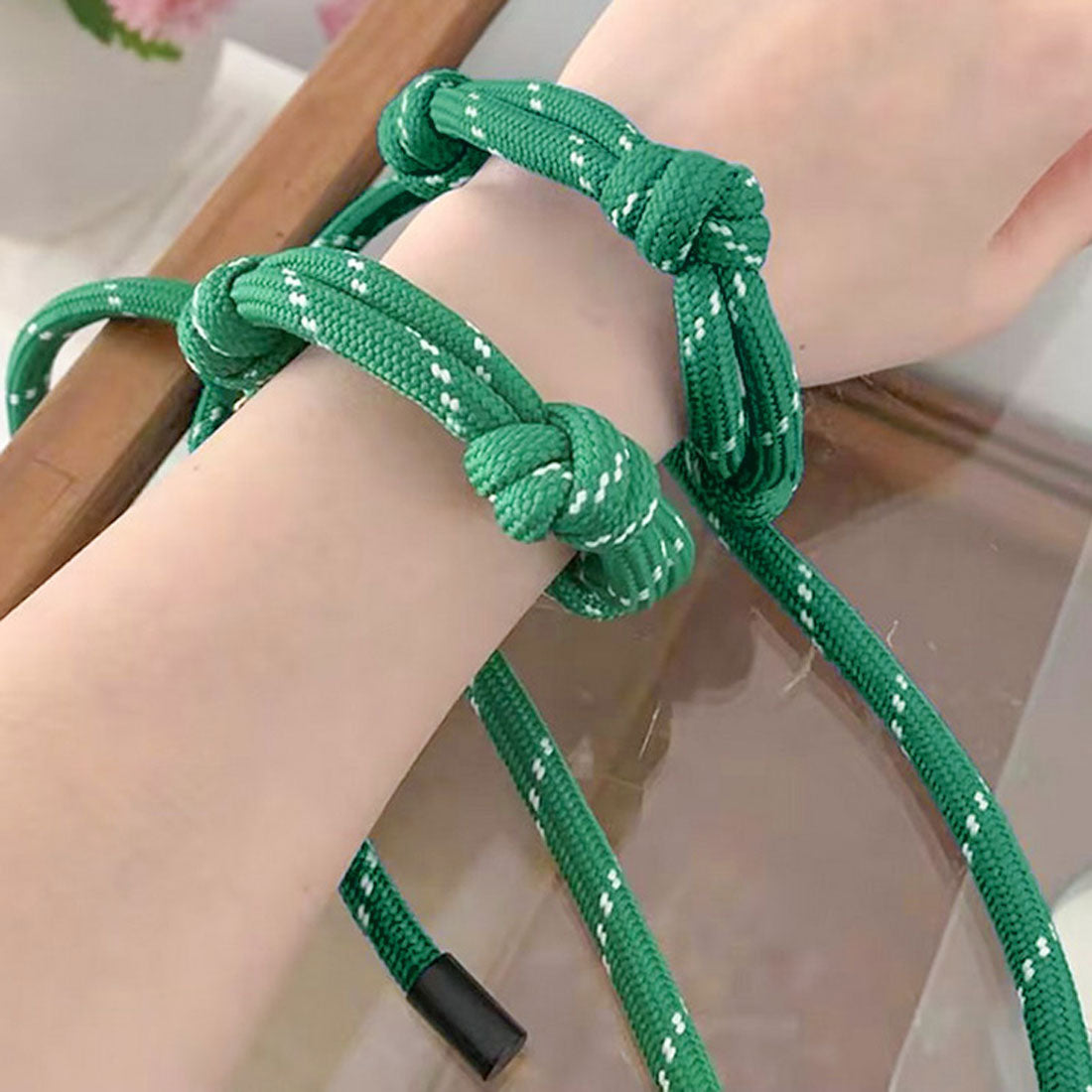 キーホルダー ストラップ レット　ストラップ チャーム ブレスレット リアルスタイル REAL STYLE パラコード チャーム ストラップ バッグ