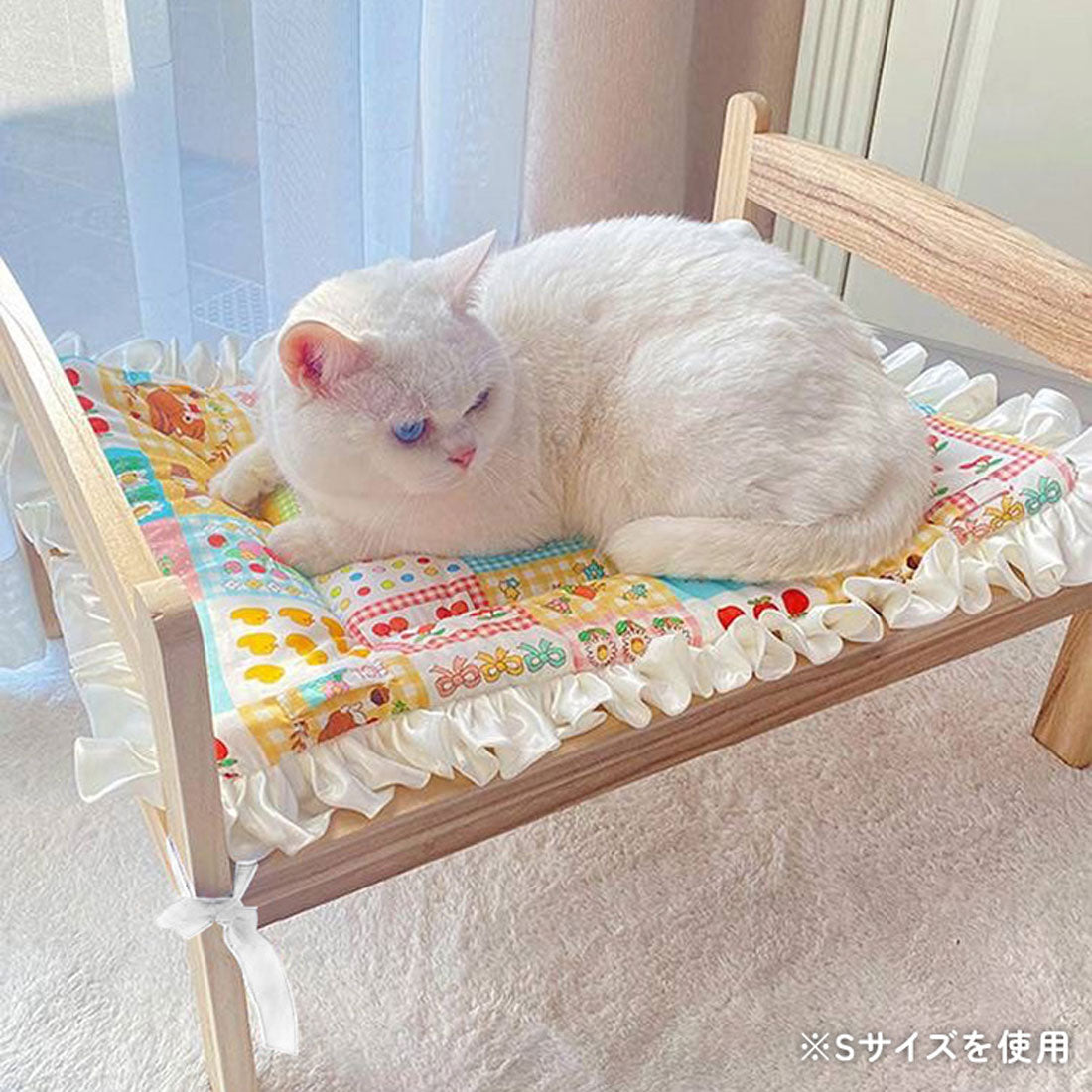 リアルスタイル REAL STYLE ペットマット ベッド クッション ペット用品 犬 猫 冬 パッド 床 敷き ハウス 防寒  暖かい 小型 中型 洗える 春夏 リバーシブル【返品不可商品】