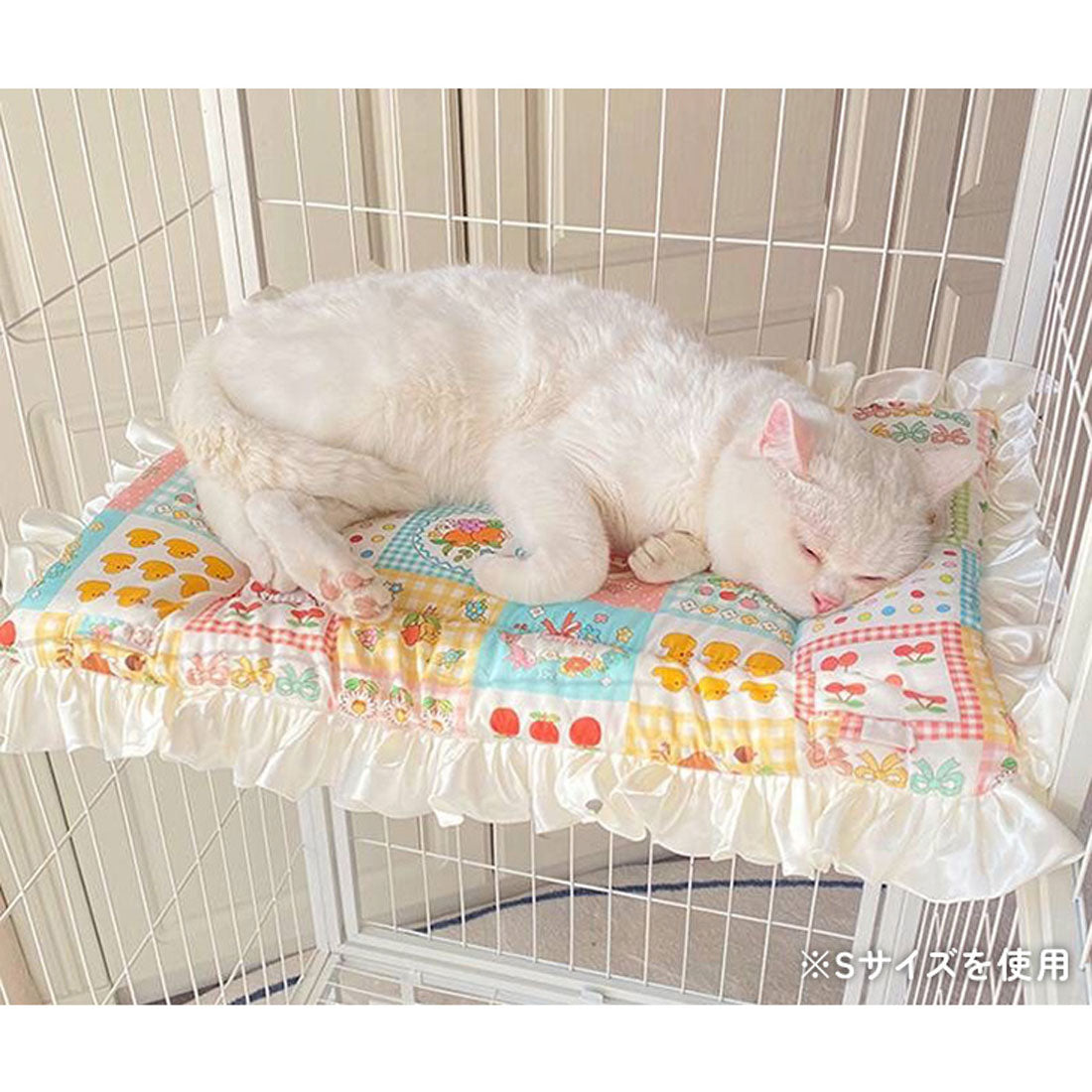 リアルスタイル REAL STYLE ペットマット ベッド クッション ペット用品 犬 猫 冬 パッド 床 敷き ハウス 防寒  暖かい 小型 中型 洗える 春夏 リバーシブル【返品不可商品】