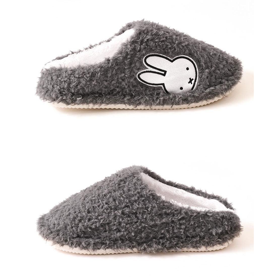 真實風格 REAL STYLE 拖鞋 米飛 Miffy 室內 冬季 暖和 女士 防寒 角色 產品 房間鞋 毛絨 毛皮 蓬鬆  fluffy