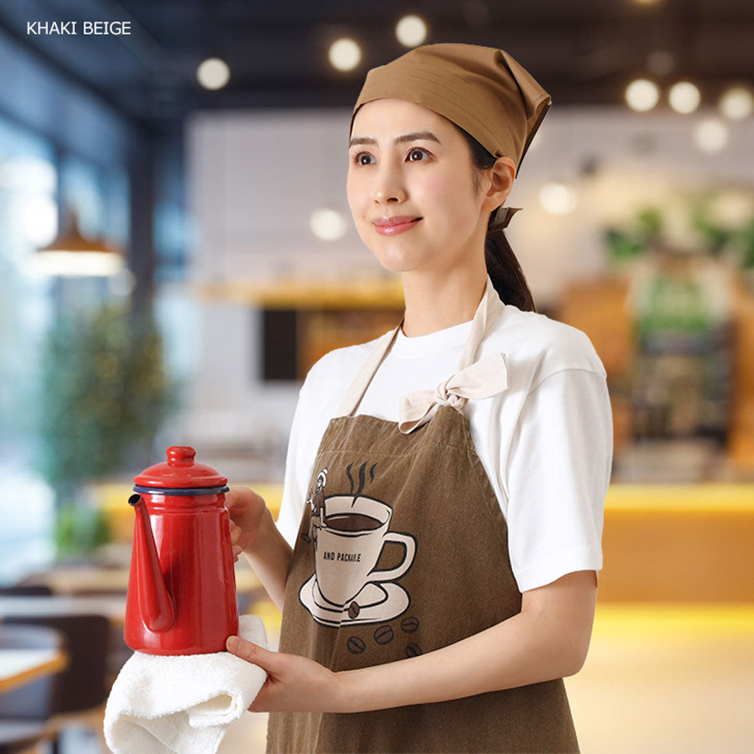 リアルスタイル REAL STYLE 三角巾 おしゃれ 子供 大人 黒 メンズ レディース バンダナ 学校 料理 キッチン エプロン 綿混 フリーサイズ 簡単 ベルクロテープ （ピンク） ピンク