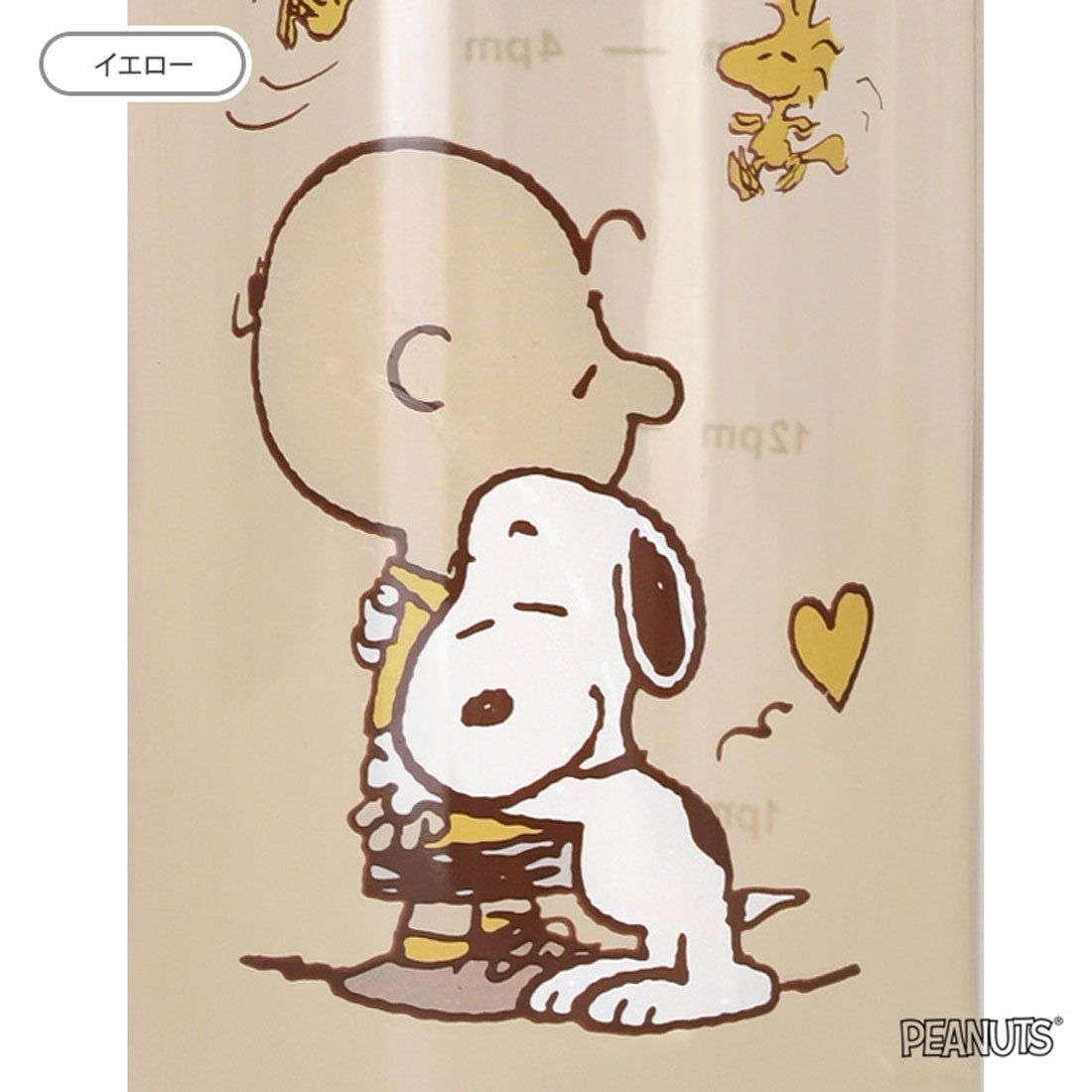 リアルスタイル REAL STYLE ウォーターボトル 500ml おしゃれ キャラクター スヌーピー snoopy 水筒 目盛り付き メモリ 直飲み 軽量 プラスチック パッキン【返品不可商品】 （ピンク） ピンク
