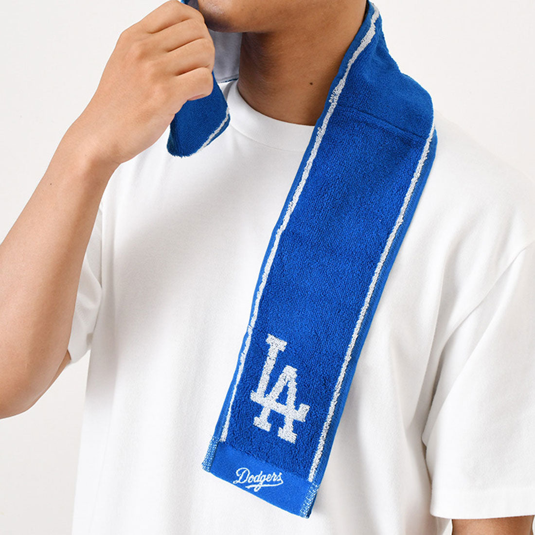 リアルスタイル REAL STYLE クールネックタオル ネッククーラー クールタオル 保冷剤 ポケット 綿 コットン MLB メジャーリーグ 暑さ対策 猛暑対策 熱中症対策 冷却 ひんやり 首に巻く 吸汗 （レッドソックス） レッドソックス