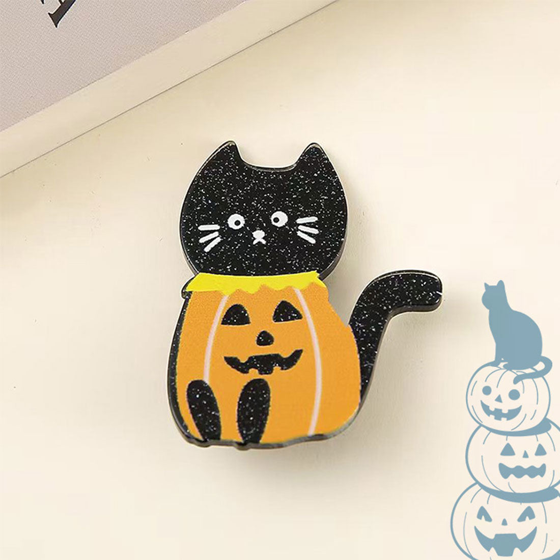 リアルスタイル REAL STYLE ハロウィン コスプレ 衣装 仮装 変装 飾り ヘアクリップ レディース 子供 ヘアアクセサリー 髪留め  女の子 6種類セット おばけ 猫 かぼちゃ コウモリ 羽 小さめ ミニ 前髪 （アソート） アソート