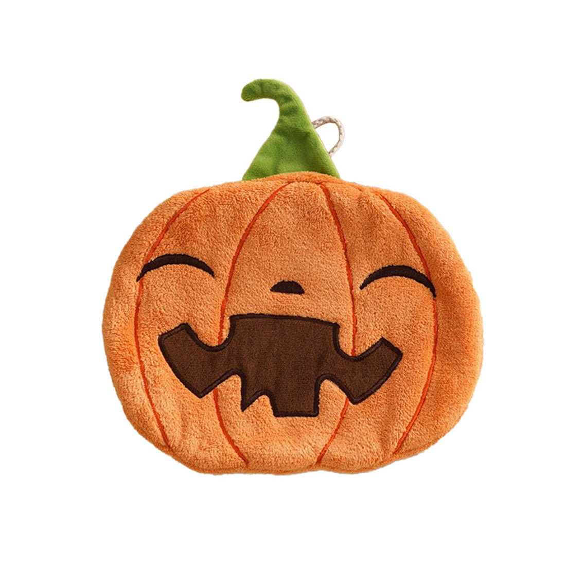 リアルスタイル REAL STYLE ハロウィン かぼちゃ キッチンタオル 飾り 布巾 ふきん 北欧 仮装 コスプレ 子供 食器 台拭き 手拭き クロス 吸水 保育園 パンプキン （スマイル） スマイル