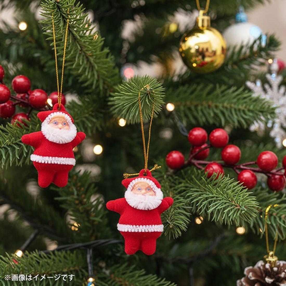 リアルスタイル REAL STYLE クリスマス 飾り オーナメント ツリー サンタ おしゃれ 壁 玄関 北欧 雑貨 装飾 パーティー 吊り下げ おもちゃ 人形 インテリア 小さい （Sサイズ） Sサイズ