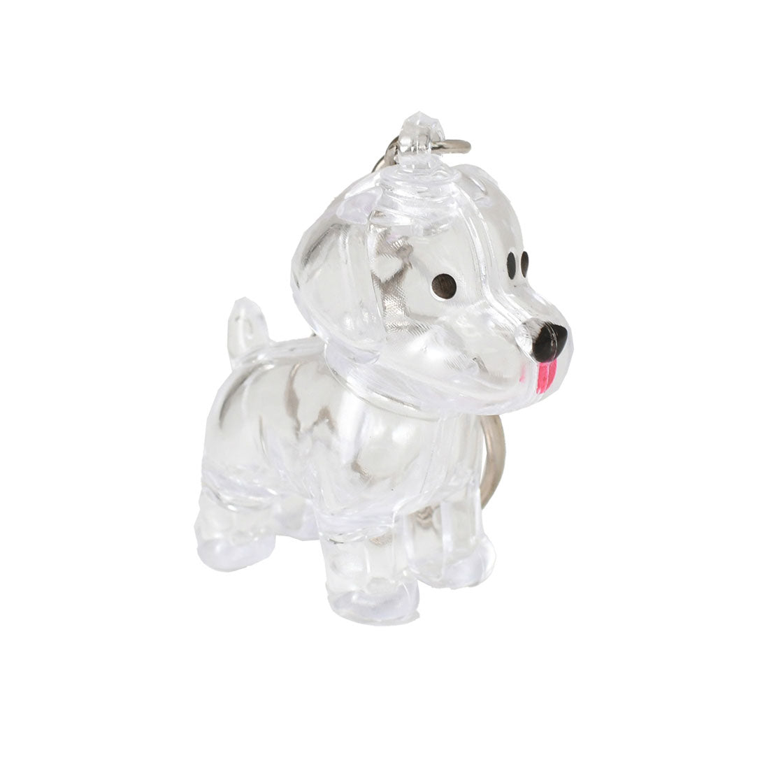 リアルスタイル REAL STYLE 犬 キーホルダー 犬の毛 収納 遺毛 ケース ボトル カプセル バッグチャーム ペット用品 保管 携帯 持ち歩き 供養 メモリアルグッズ （C） C