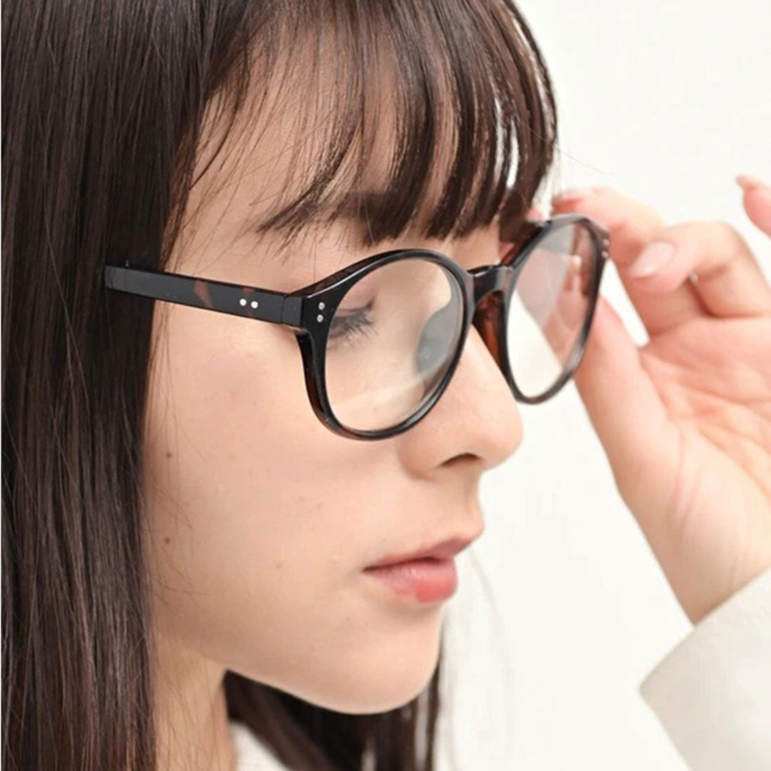 リアルスタイル REAL STYLE サングラス 調光 伊達メガネ 調光サングラス レディース ボストン UVカット 紫外線カット UV400 バイク ドライブ 運転 薄い 度なし （ブラック(1)） ブラック(1)