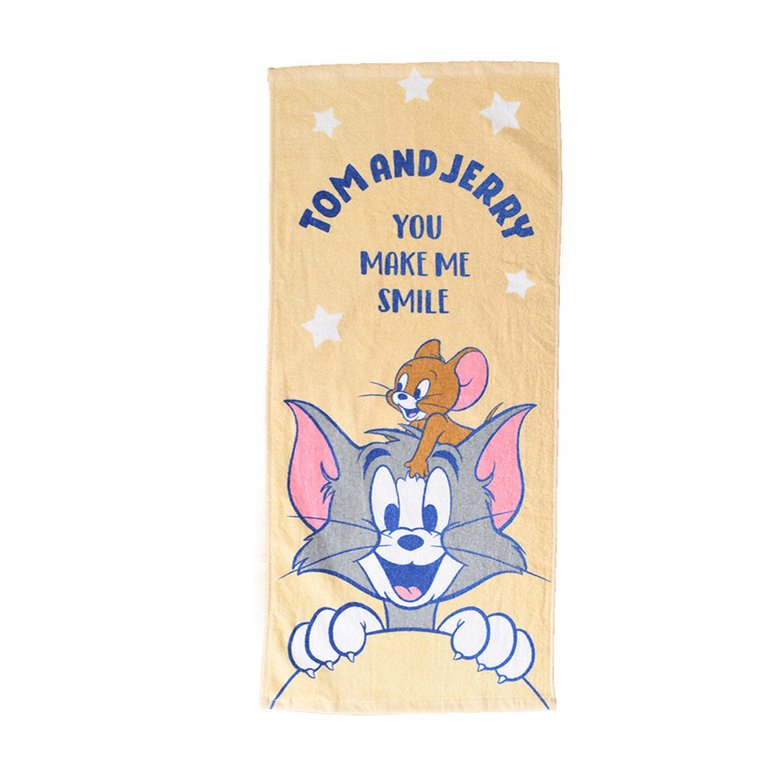 リアルスタイル REAL STYLE フェイスタオル 薄手 スヌーピー トムとジェリー snoopy TOM&JERRY キャラクター グッズ 長め キッズ 保育園 幼稚園 お風呂 （トムとジェリー(ベージュ)） トムとジェリー(ベージュ)