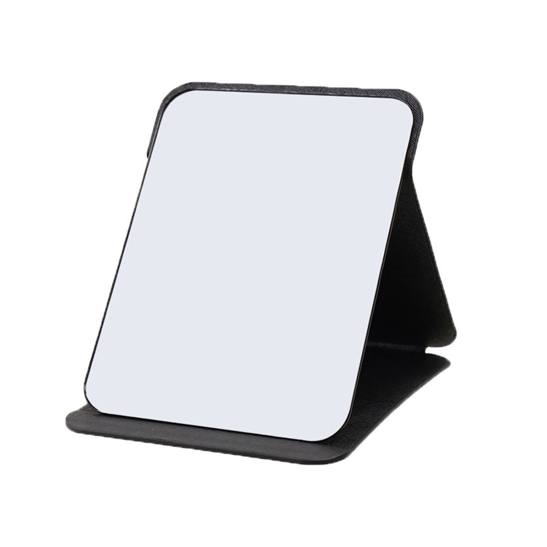REAL STYLE Tabletop Mirror, Foldable, Large, Stylish, Makeup, Stand, Storage, Angle Adjustment, Frameless, Small, Miscellaneous Goods, 3 Sizes to Choose From