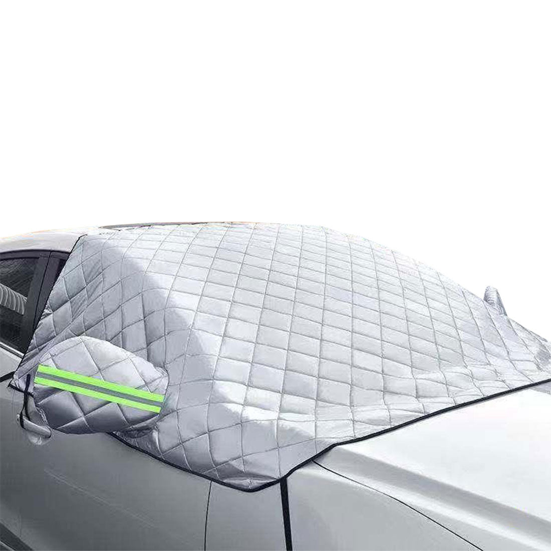 REAL STYLE Windshield Cover, Anti-freeze Sheet, Sunshade, Car Snow Protection, Thick, Frost Protection, UV Protection, Sunshade, Summer, Winter, Bird Dropping Protection, Water Repellent
