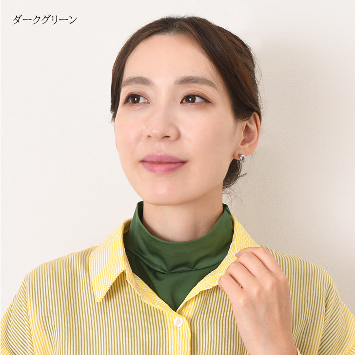Real Style Detachable Collar for Women High Neck Spring Summer Autumn Soft Layered Outfit Air Conditioning UV Protection Neck Cover Scarf Stylish Cute