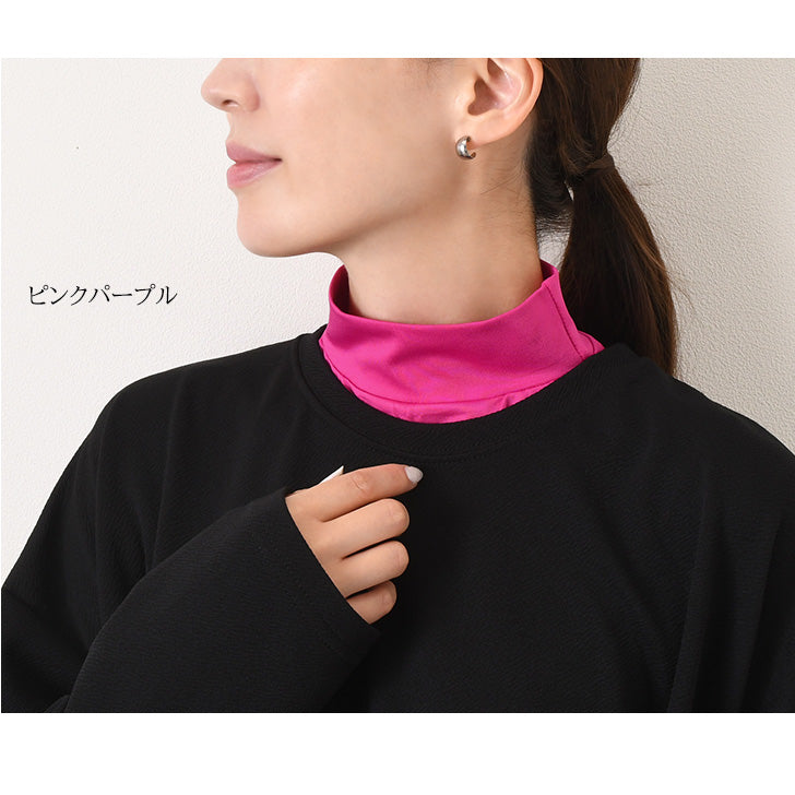 Real Style Detachable Collar for Women High Neck Spring Summer Autumn Soft Layered Outfit Air Conditioning UV Protection Neck Cover Scarf Stylish Cute