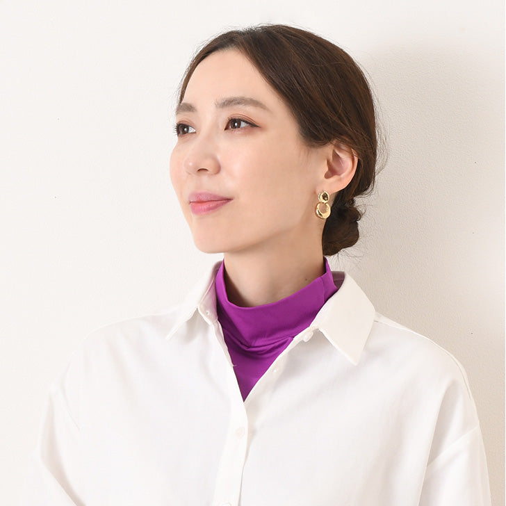 Real Style Detachable Collar for Women High Neck Spring Summer Autumn Soft Layered Outfit Air Conditioning UV Protection Neck Cover Scarf Stylish Cute