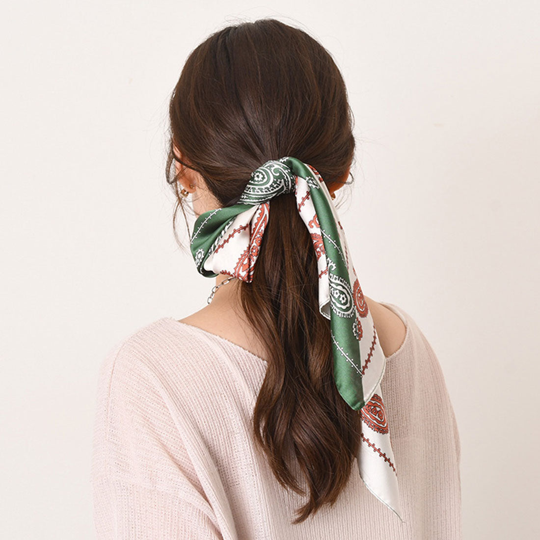Real Style Scarf Silk Touch Large Square Summer Ladies Men Stole Neck Cover Ring Bag Belt Ribbon UV Ultraviolet Protection Neck