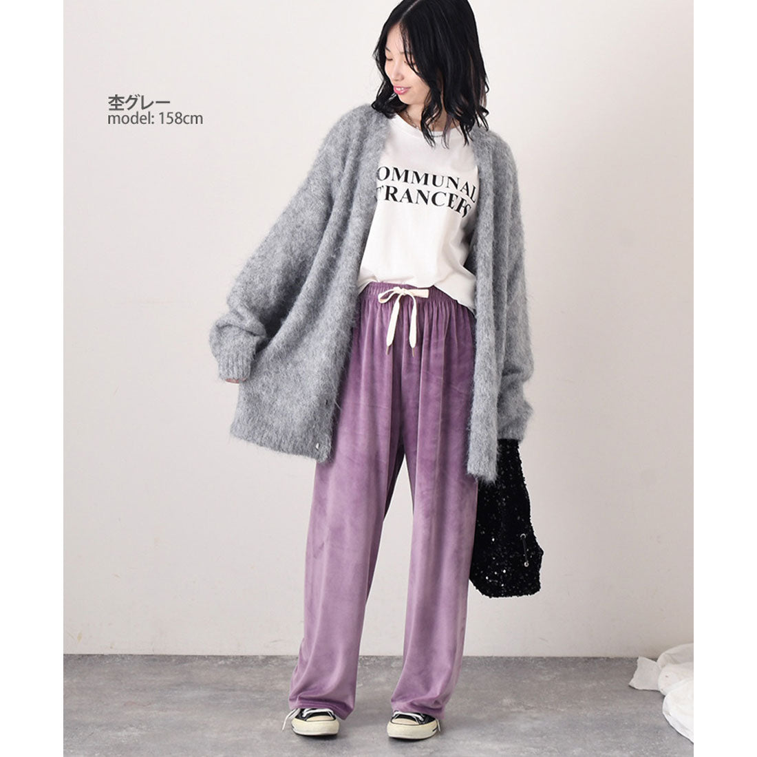 リアルスタイル REAL STYLE カーディガン レディース 秋冬 厚手 ニット 極暖 軽い アウター トップス Vネック 大きめ ゆったり 羽織り 体型カバー 可愛い おしゃれ