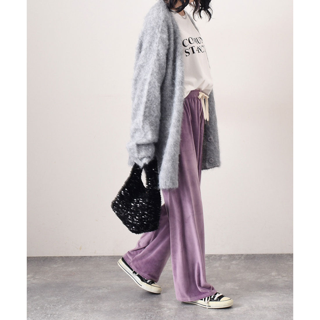 リアルスタイル REAL STYLE カーディガン レディース 秋冬 厚手 ニット 極暖 軽い アウター トップス Vネック 大きめ ゆったり 羽織り 体型カバー 可愛い おしゃれ