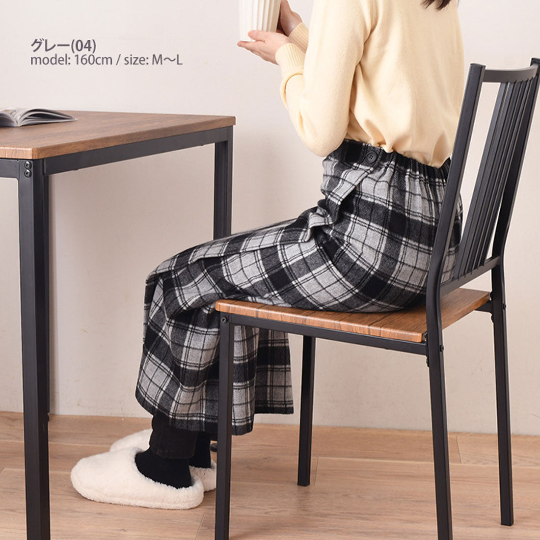 リアルスタイル REAL STYLE 巻きスカート ロング 防寒 ラップスカート ブランケット ひざ掛け 薄手 大判 レディース おしゃれ 日本製 暖かい チェック柄 レイヤード