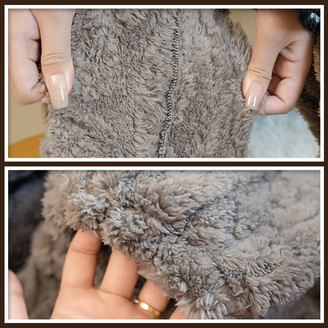 Real Style Room Socks Socks for Women Fluffy Winter Warm Leg Warmers Loungewear Cold Protection Boa Thick Toe Foot Long Cold Relief Sleeping