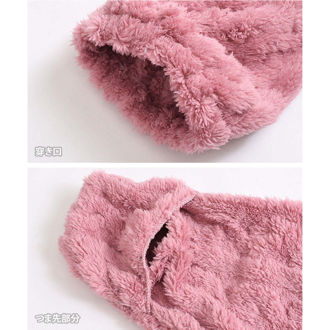 Real Style Room Socks Socks for Women Fluffy Winter Warm Leg Warmers Loungewear Cold Protection Boa Thick Toe Foot Long Cold Relief Sleeping