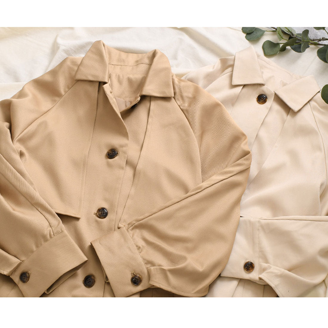 Real Style Trench Coat for Women Long with Lining Spring Autumn Cape Lightweight Flare Stylish Top Outerwear Jacket