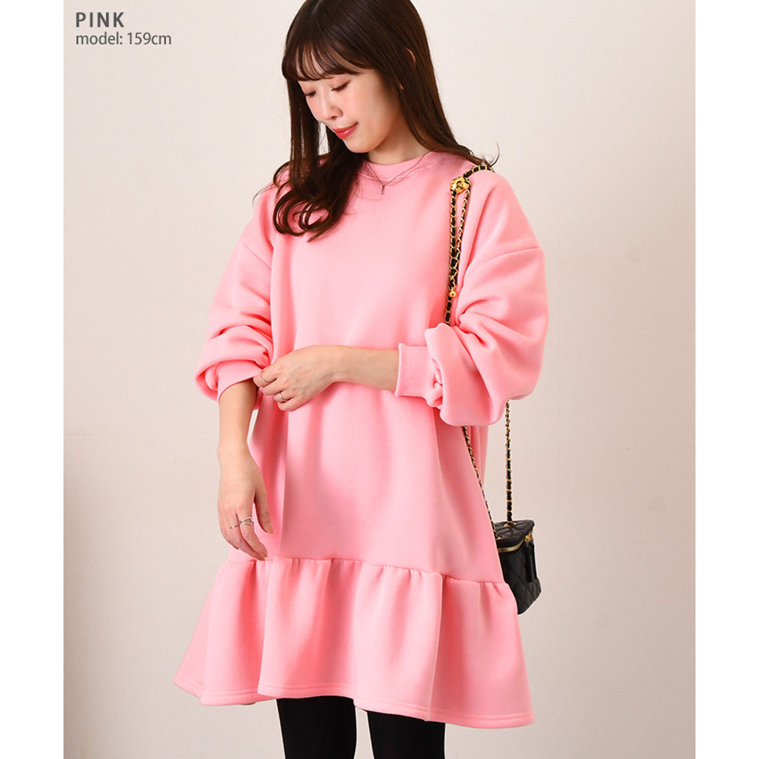 slim fit dress slacks LONG SLEEVE LOOSE FIT DANCE DRESS main image 1