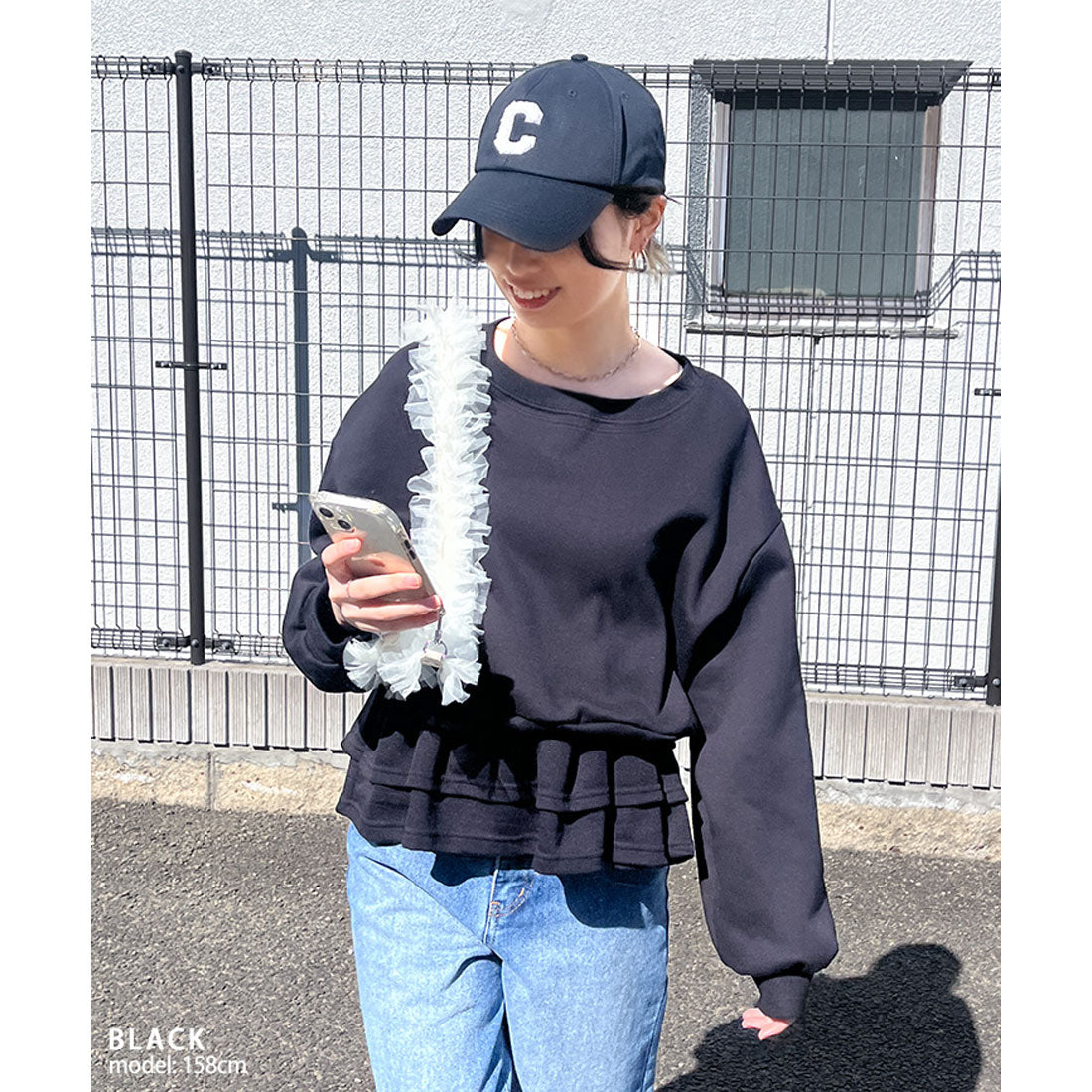 リアルスタイル REAL STYLE 付け裾 レイヤード 重ね着 フリル フレア Aライン レディース トップス ボトムス つけ裾 つけすそ 付けすそ 腹巻き おしゃれ 可愛い 韓国ファッション チンチャコリア