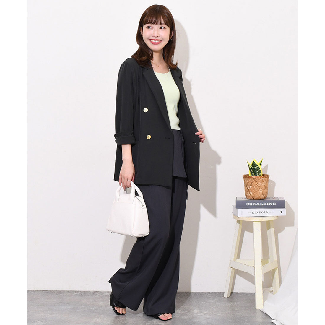 リアルスタイル REAL STYLE ニットソー レディース 半袖 インナー 春 夏 スクエアネック コンパクト ストレッチ 薄手 涼しい 韓国 きれいめ カジュアル 無地 （ピンク） ピンク