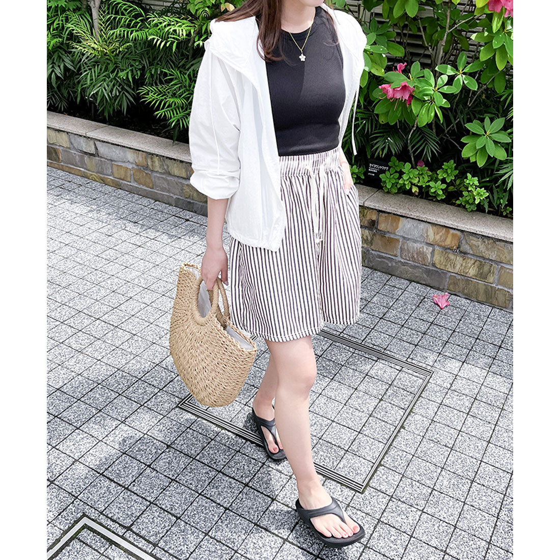 リアルスタイル REAL STYLE ブルゾン レディース 薄手 夏 春 アウター パーカー ジャンパー UVケア 日焼け 撥水 長袖 ジップ ゆったり 羽織り 上着 運動 （オフホワイト） オフホワイト