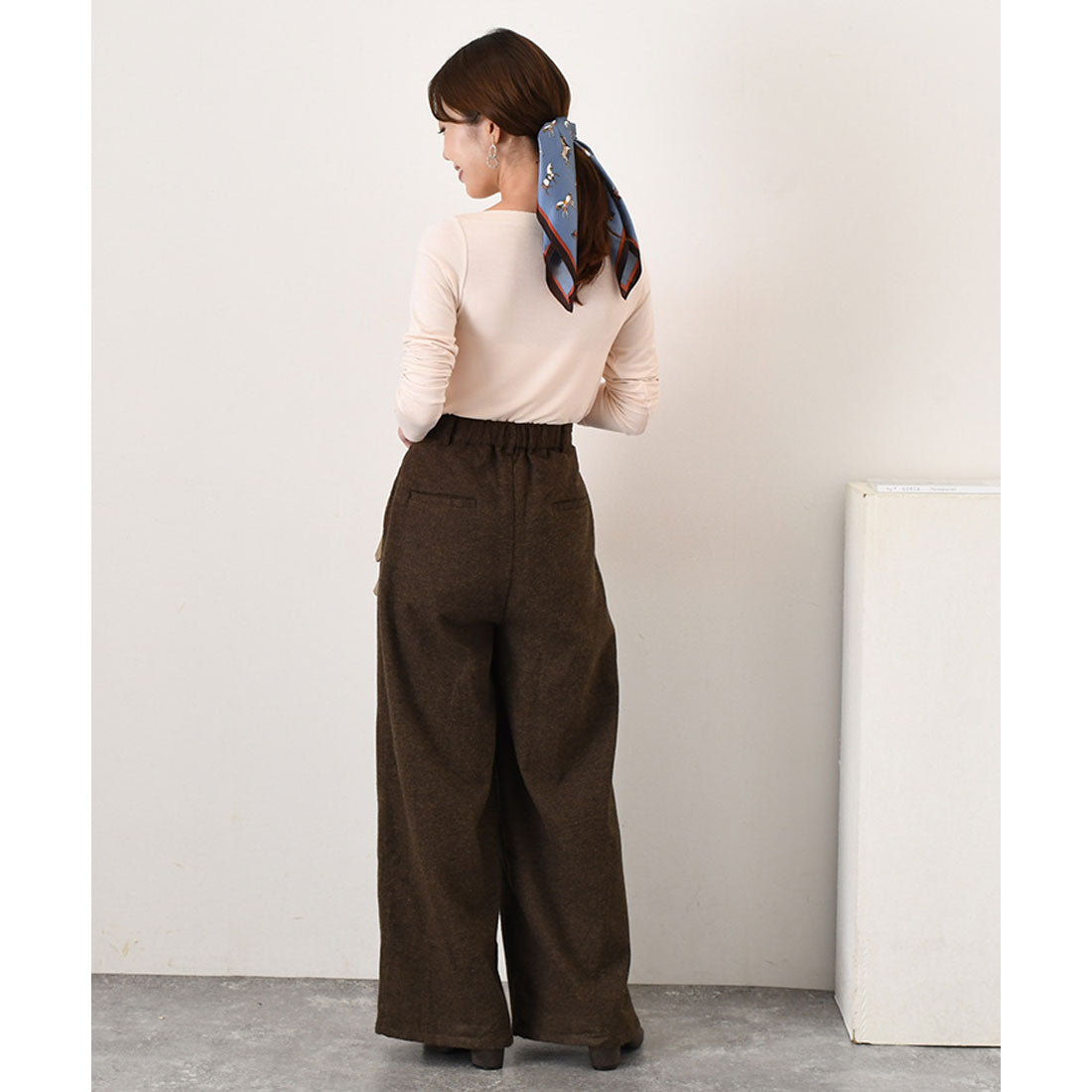 リアルスタイル REAL STYLE カットソー レディース 長袖 薄手 春 夏 秋 冬 ボートネック トップス インナー 無地 オフィス OL きれいめ 韓国ファッション 韓国ファッション チンチャコリア （ホワイト） ホワイト
