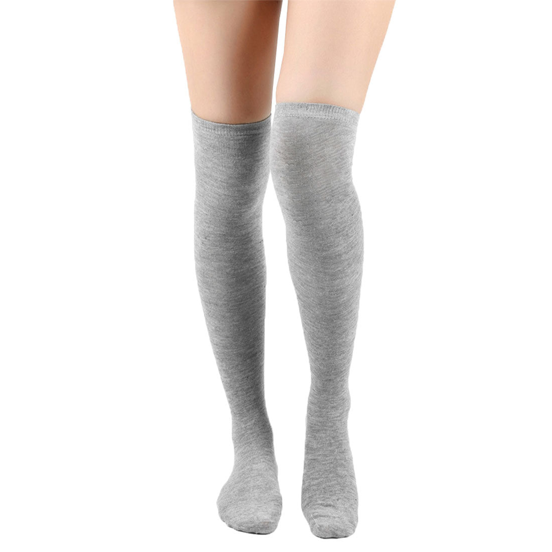 REAL STYLE Knee-high socks, white, golf, black, socks, women, women, fashionable, summer, black, white, plain, above the knee, long, cosplay, school, uniform, dance