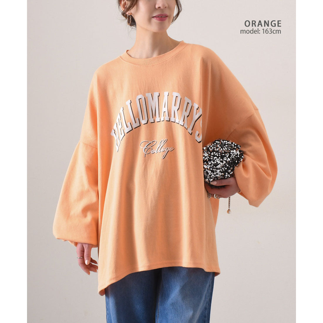 リアルスタイル REAL STYLE スウェット レディース 上 春 秋 長袖 薄手 スエット トップス ゆったり 大きいサイズ カットソー 韓国 カジュアル ロゴプリント 韓国ファッション チンチャコリア