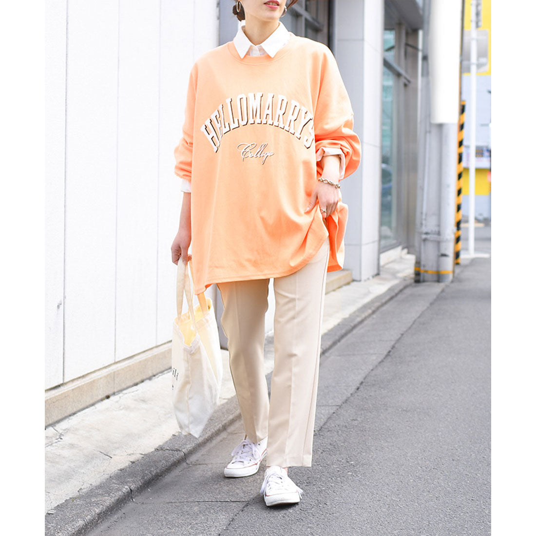 リアルスタイル REAL STYLE スラックス レディース パンツ テーパード ズボン ボトムス きれいめ 上品 オフィス 通勤 仕事 低身長 高身長 無地 薄手 春 夏 韓国ファッション チンチャコリア