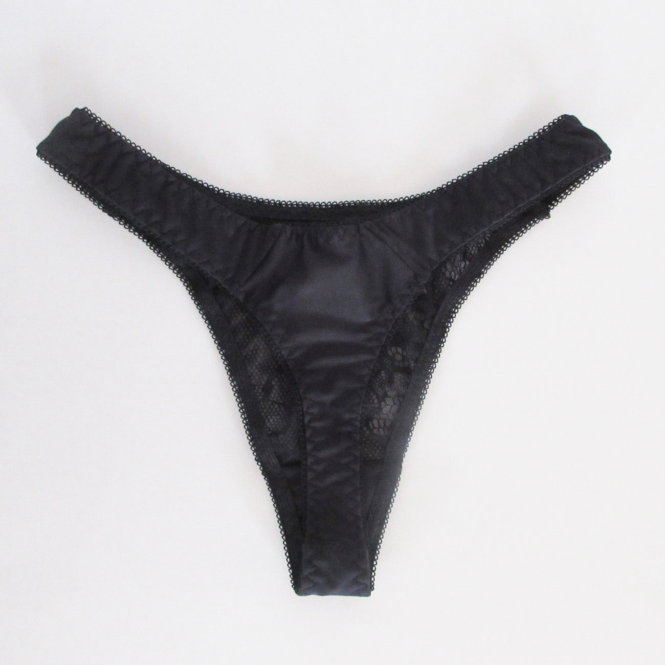 レンヴィ REN-VI 2WAYトリコットTバックショーツ 【返品不可商品】 （ブラック） ブラック