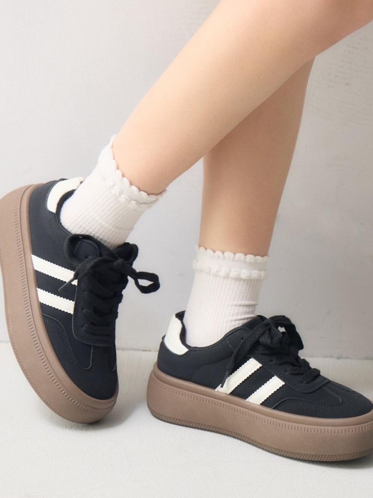 レトロガール RETRO GIRL カスタムラインスニーカー （WHT2） WHT2