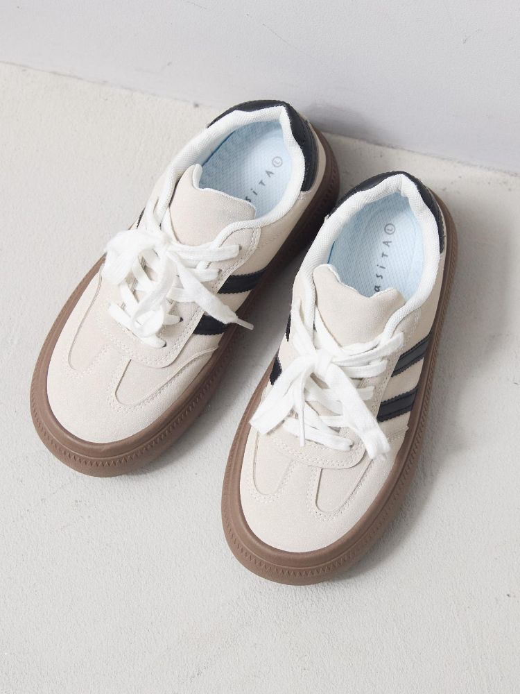 レトロガール RETRO GIRL カスタムラインスニーカー （WHT2） WHT2