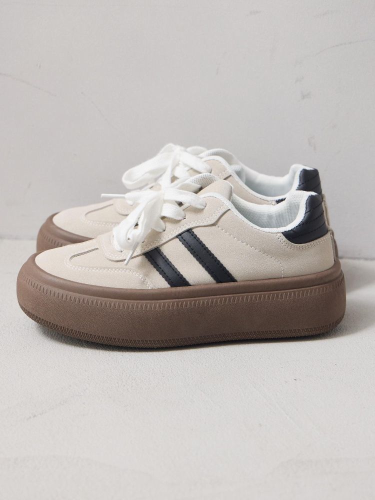 レトロガール RETRO GIRL カスタムラインスニーカー （WHT2） WHT2