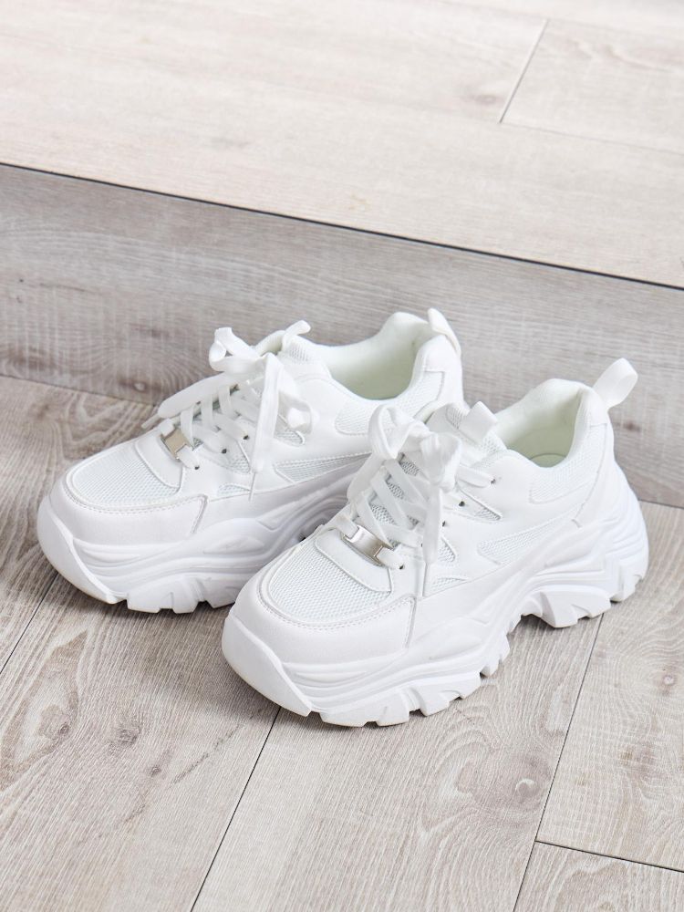レトロガール RETRO GIRL ダッドスニーカー （WHT2） WHT2