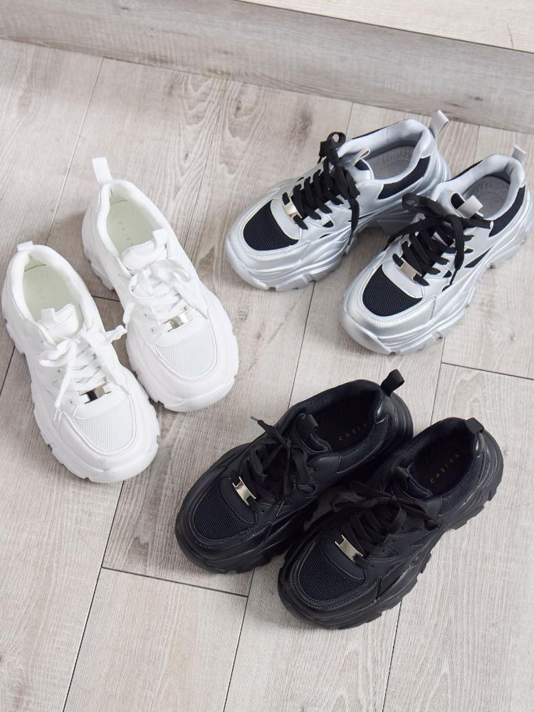 レトロガール RETRO GIRL ダッドスニーカー （WHT2） WHT2