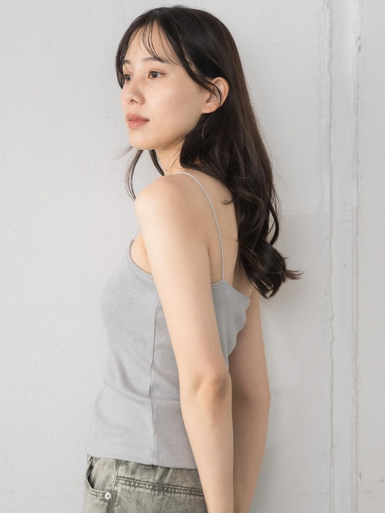 レトロガール RETRO GIRL アソートカップ付キャミ （P/BLK） P/BLK