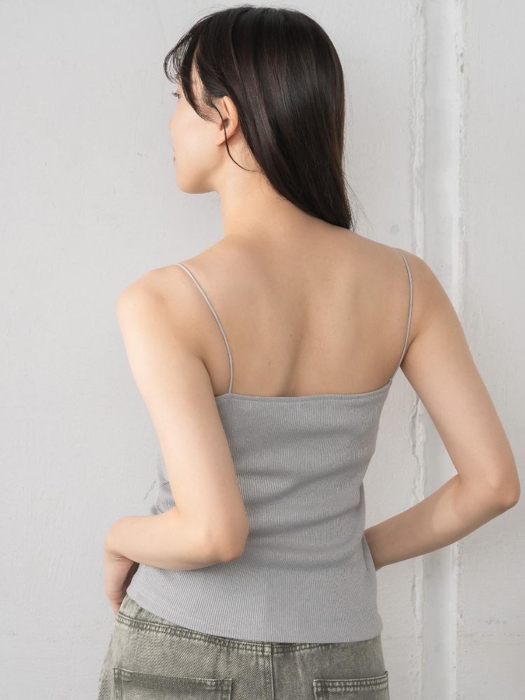 レトロガール RETRO GIRL アソートカップ付キャミ （P/BLK） P/BLK