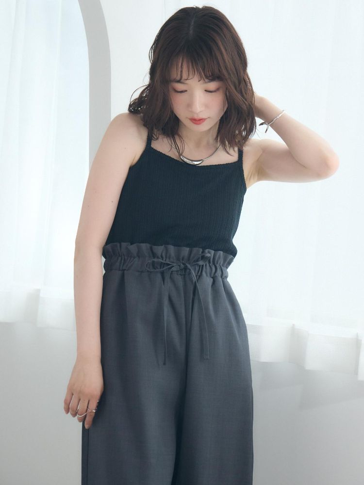 レトロガール RETRO GIRL メランジリブカップ付インナー （WHT4） WHT4