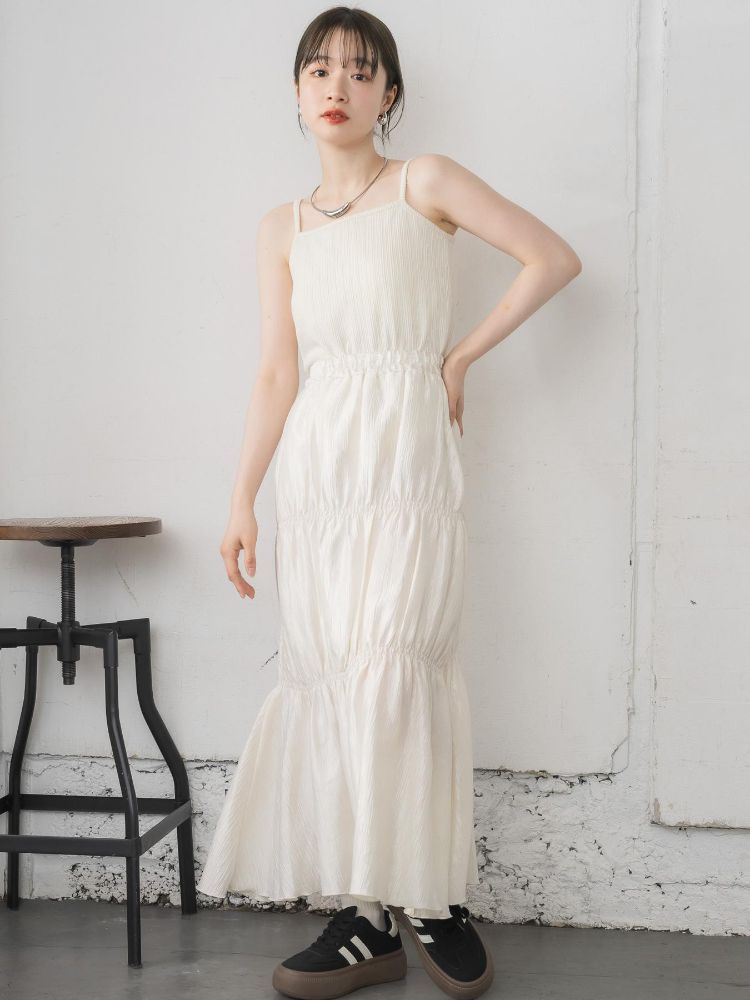 レトロガール RETRO GIRL メランジリブカップ付インナー （WHT4） WHT4