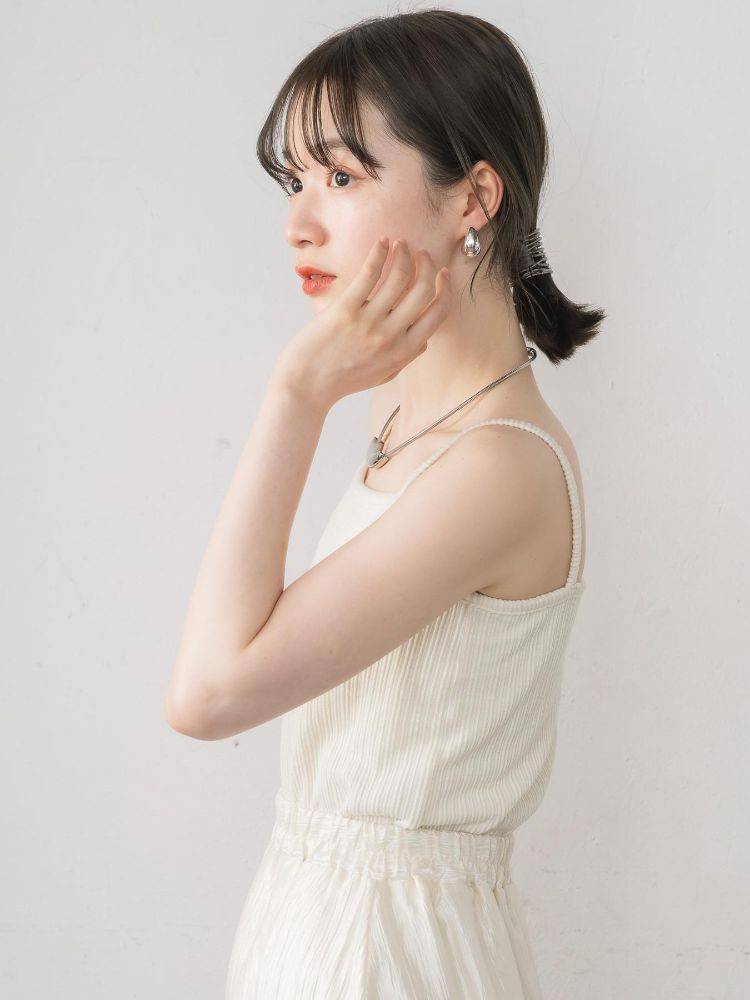 レトロガール RETRO GIRL メランジリブカップ付インナー （WHT4） WHT4