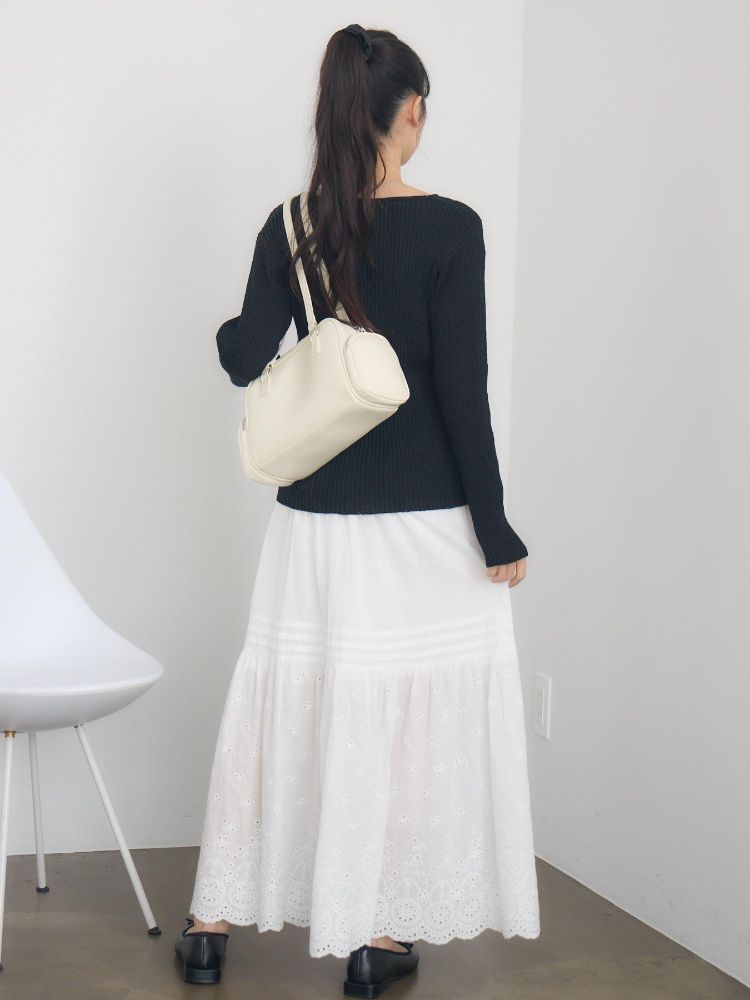 レトロガール RETRO GIRL チビ釦NTカーデ （BLK1） BLK1
