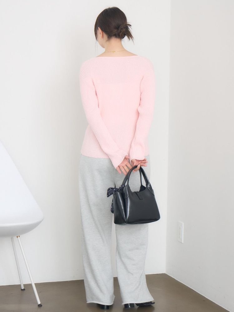 レトロガール RETRO GIRL チビ釦NTカーデ （BLK1） BLK1