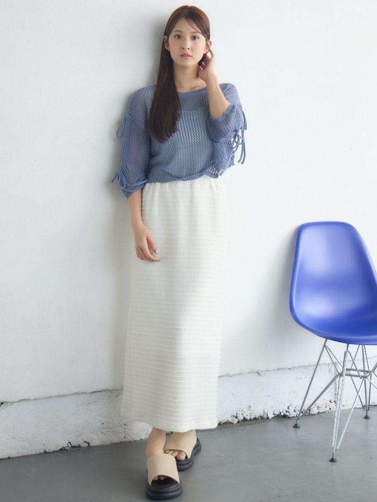 レトロガール RETRO GIRL アソートボーダーナローSK （BLK1） BLK1
