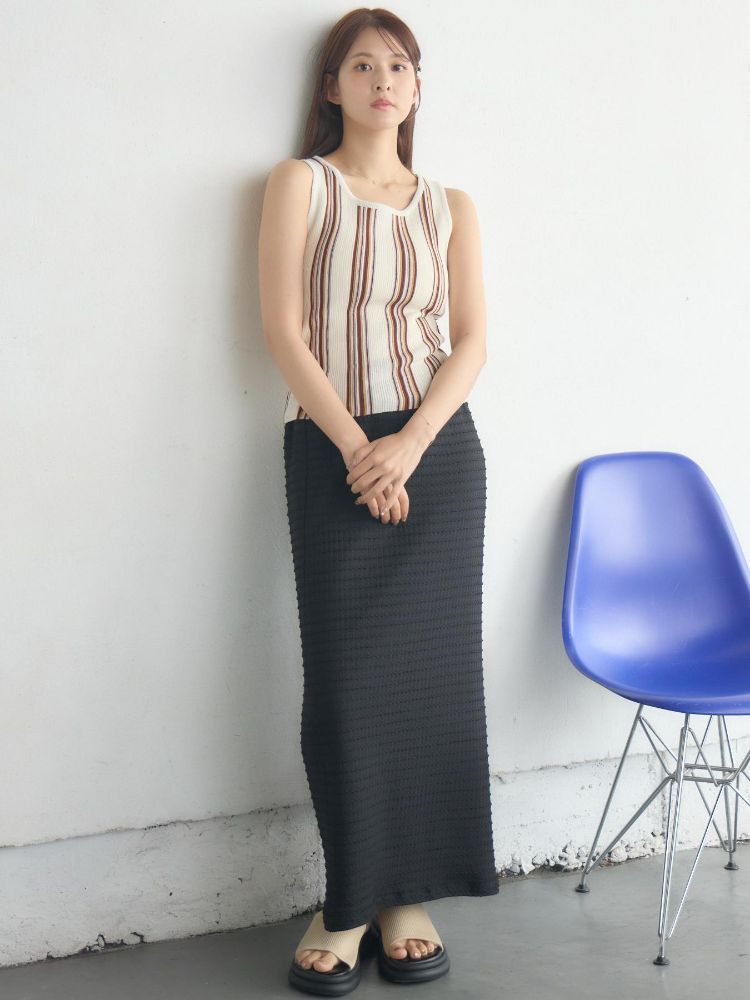 レトロガール RETRO GIRL アソートボーダーナローSK （BLK1） BLK1