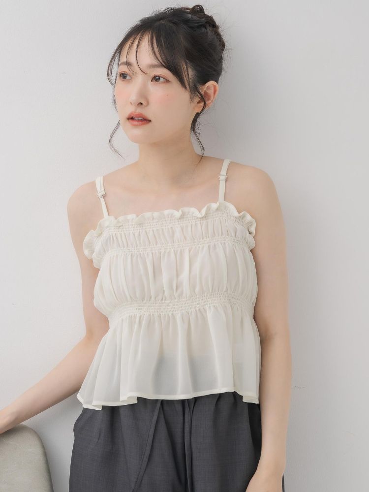 レトロガール RETRO GIRL 柄アソートキャミSET （P/BLK） P/BLK